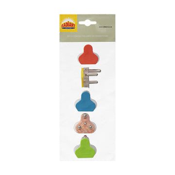 Radiant Plug Top 16Amp 3Pin Multicolor x5 - image 01