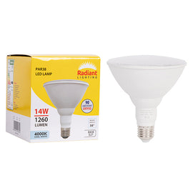 Radiant LED Globe PAR38 14w E27 4000K N in Electrical & Lighting,Lighting,Globes & Tubes