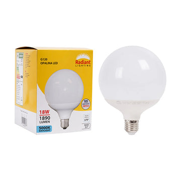 Radiant LED Opalina Frosted G120 18w E27 5000K N - image 01