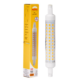 Radiant LED QI Clear 10w R7s J118mm 3000K N in Electrical & Lighting,Lighting,Globes & Tubes