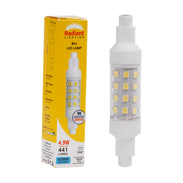 Radiant LED QI Clear 4.9w R7s J78mm 6500K N - image 01