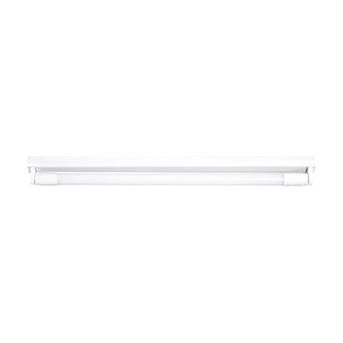Radiant 2Ft Single Eco Open Channel Fitting Wired For LED T8 1X9W 620mm - image 01