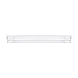 Radiant 2Ft Double Eco Open Channel Fitting Wired For LED T8 2X9W 620mm - image 01