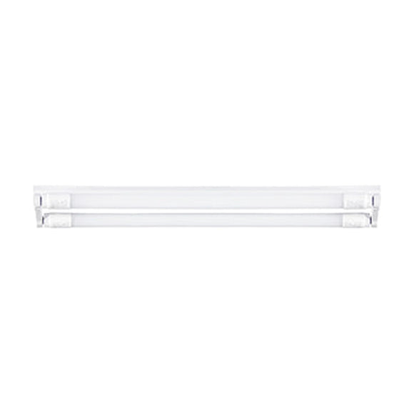 Radiant 2Ft Double Eco Open Channel Fitting Wired For LED T8 2X9W 620mm - image 01