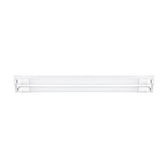 Radiant Fitting 4FT Double Eco Open Channel T8 2x18w 1230mm Wired for LED - image 01