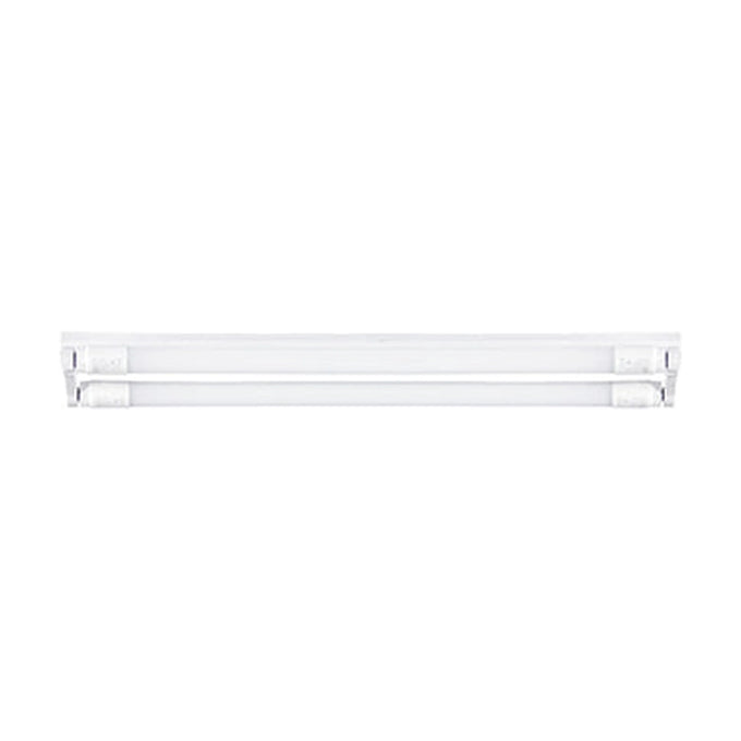 Radiant Fitting 4FT Double Eco Open Channel T8 2x18w 1230mm Wired for LED - image 01