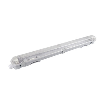 Radiant 2Ft Single Vapour Proof Fitting Wired For LED T8 1X9W 680mm - image 01