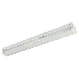 Radiant 2Ft Single Closed Channel Fitting Prismatic T8 Wired For LED in Electrical & Lighting, Interior Lighting, Lighting
