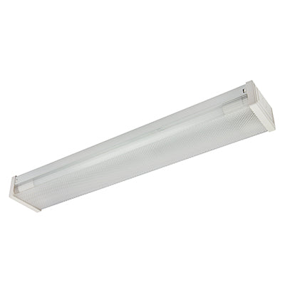 Radiant 2Ft T8 Double Closed Channel Fitting Prismatic LED Ready Empty Body in Electrical & Lighting, Interior Lighting, Lighting