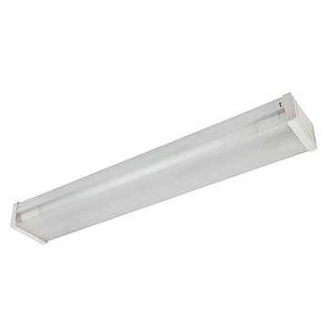 Radiant 2Ft T8 Double Closed Channel Fitting Prismatic LED Ready Empty Body in Electrical & Lighting, Interior Lighting, Lighting