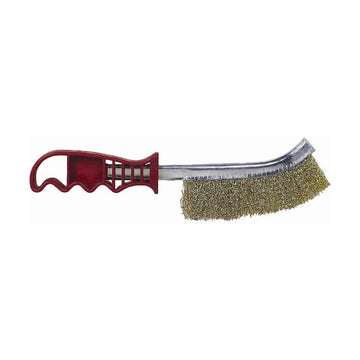 Tork Craft Wire Hand Brush Rust Resistant Brass Coated Steel Wire - image 01
