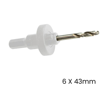 Tork Craft Arbor Drill Bit 6 X 43mm For HSS Hole Saws - image 01