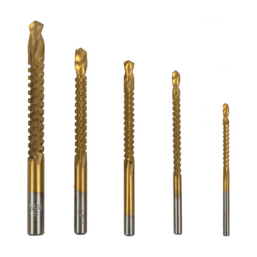 Tork Craft Drill Saw Set HSS Tin Coated 3-4-5-6-8 - image 01