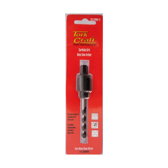 Tork Craft Mandrel Carbide Grit Hole Saw 16 - 30mm - image 01