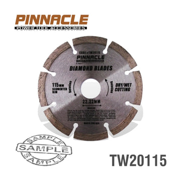 Pinnacle Segmented Diamond Blade 115mm x 22.22mm - image 01