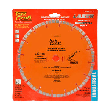 Tork Craft Diamond Blade 230x22.22 Turbo/segm.laser - image 01