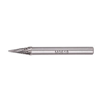 Tork Craft Rotary Burr Tungsten 6x18x6mm Conical Straight - image 01