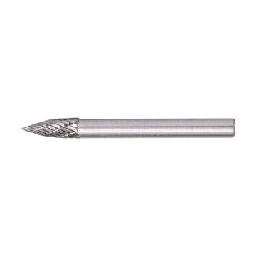 Tork Craft Rotary Burr Tungsten 6x18x6mm Conical Curve - image 01