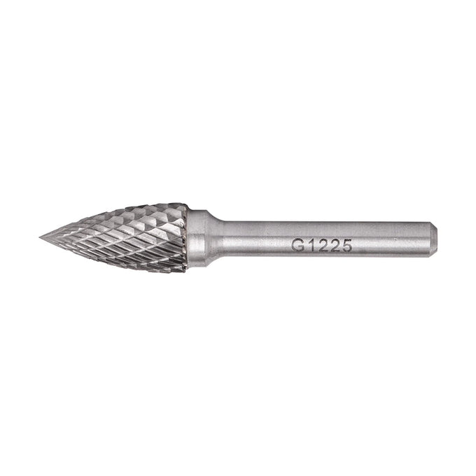 Tork Craft Rotary Burr Tungsten 12x25x6mm Conical Curved - image 01