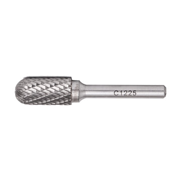 Tork Craft Rotary Burr Tungsten 12x25x6mm Round Point - image 01