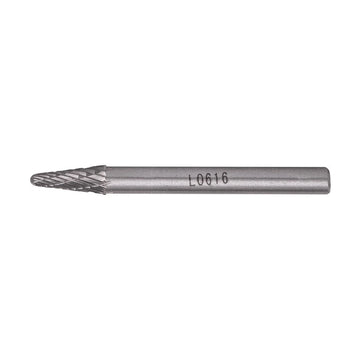 Tork Craft Rotary Burr Tungsten 6x16x6mm Conical - image 01