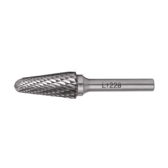Tork Craft Rotary Burr Tungsten 12x28x6mm Conical - image 01