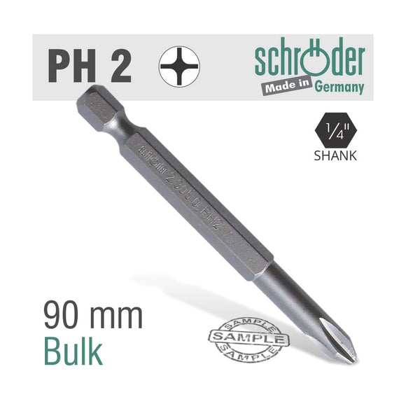 Schroder Phil No. 2 90mm Power Bit - image 01