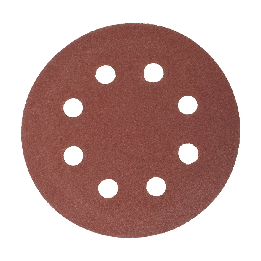 Tork Craft Sanding Disc 115mm 180 Grit With Holes 10 Pack Hook And Loop - image 01