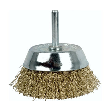 Tork Craft Wire Cup Brush 75mm X 6mm Shaft Blister - image 01
