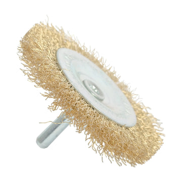 Tork Craft Wire Wheel Brush 63mm X 6mm Shaft Blister - image 01