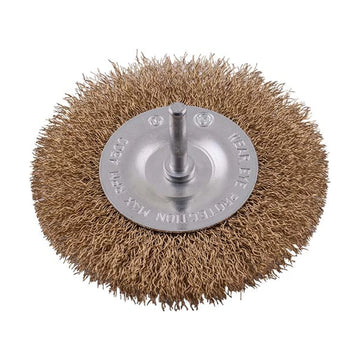 Tork Craft Wire Wheel Brush 100mm X 6mm Shaft Blister - image 01