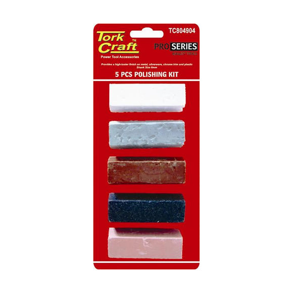 Tork Craft Polishing Compound Kit 5pce - image 01