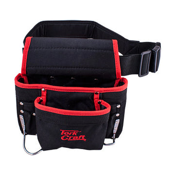 Tork Craft Tool Pouch Nylon With Belt 8 Pocket + Loops - image 01