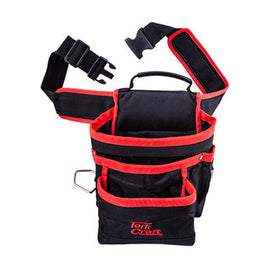 Tork Craft Tool Pouch Nylon With Belt 5 Pocket + Loops - image 01