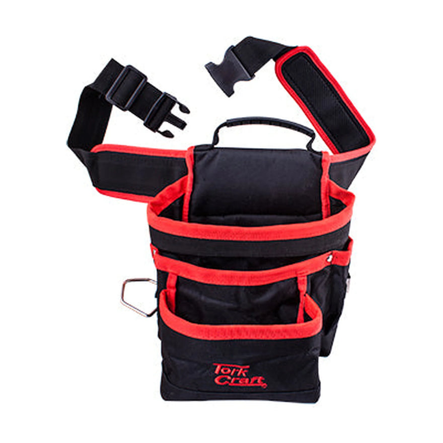 Tork Craft Tool Pouch Nylon With Belt 5 Pocket + Loops - image 01