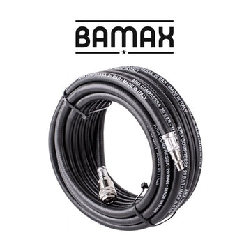 Bamax Rubber Air Hose 10mmx10M with Quick Couplers - image 01