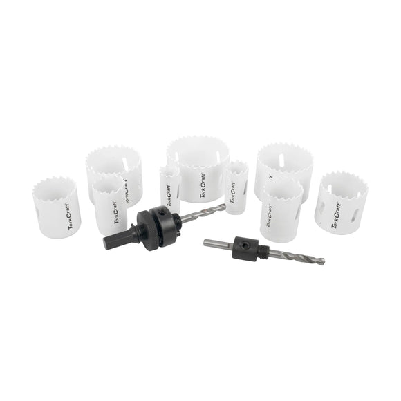 Tork Craft Holesaw Set 13pc In Case Bi-metal - image 01