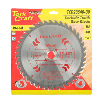 Tork Craft Blade TCT 235 X 40t 30/16 General Purpose Combination - image 01