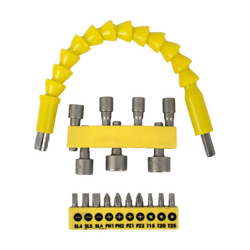 Tork Craft 18 Piece Flexible Shaft & Nutsetter Set - image 01