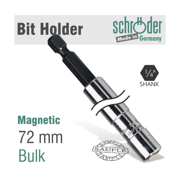 Schroder Magnetic Bit Holder 72 x 11.1mm - image 01