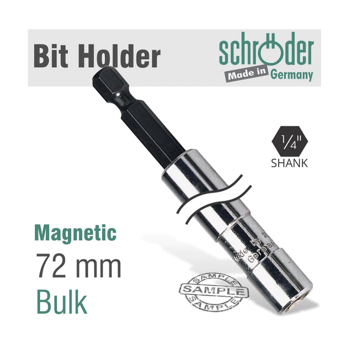 Schroder Magnetic Bit Holder 72 x 11.1mm - image 01