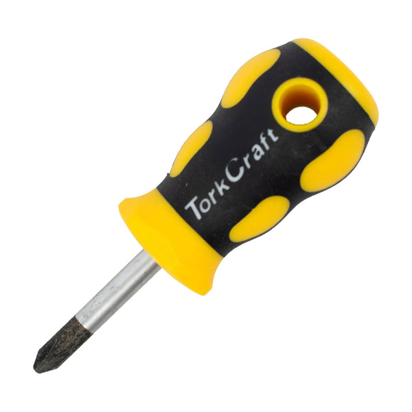 Tork Craft Screwdriver Phillips No.2 X 38mm Stubby - image 01