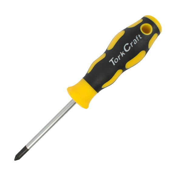 Tork Craft Screwdriver Pozi. No.0 X 75mm - image 01