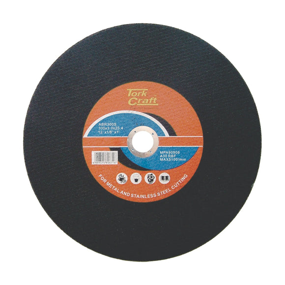 Tork Craft Cutting Disc Steel 300 X 3.0 X 25.4 - image 01