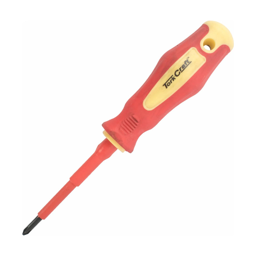 Tork Craft Screwdriver Insulated Philips no.1 X 80mm VDE - image 01