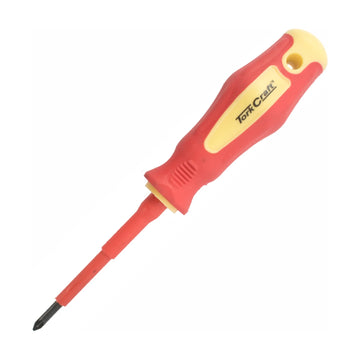 Tork Craft Screwdriver Insulated Pozi.no.1 X 80mm VDE - image 01