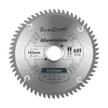 Tork Craft Blade Contractor Alum 185 X 60t 30 Circular Saw TCT - image 01