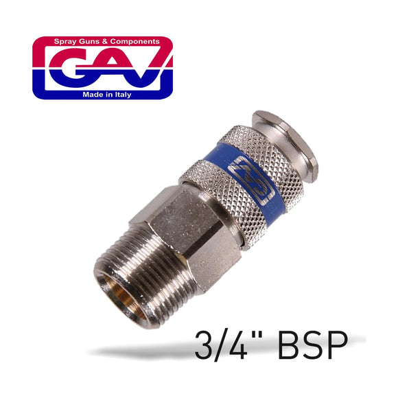 GAV Quick Coupler Magnum 3/4'Male - image 01