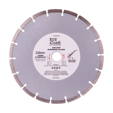 Tork Craft Diamond Blade Segm 230mm Reinforced Concrete - image 01