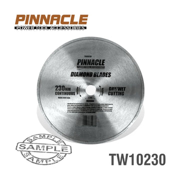 Pinnacle Continuous Rim Diamond Blade 230mm x 22.22mm - image 01